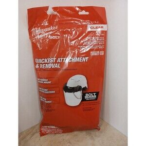 Milwaukee BOLT Task Full Face Shield Clear Hat-Mounted 48-73-1460